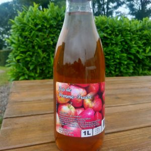 Jus de Fruits Pomme Fraise
